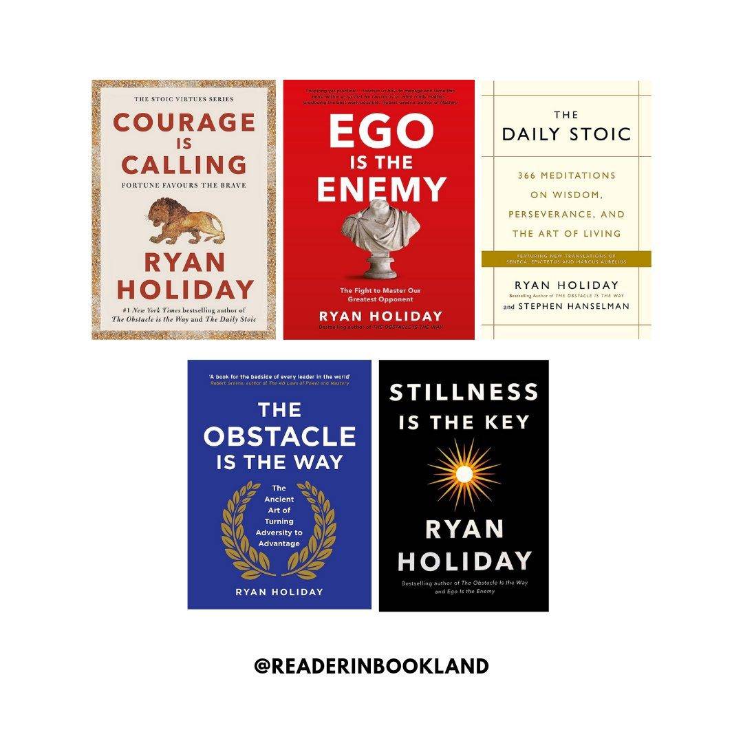 Ryan holiday 5 books combo