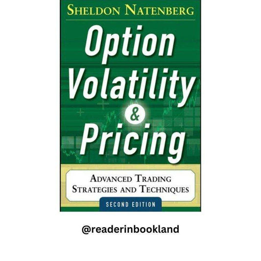 Option volatility and pricing strategies Book by Sheldon Natenberg