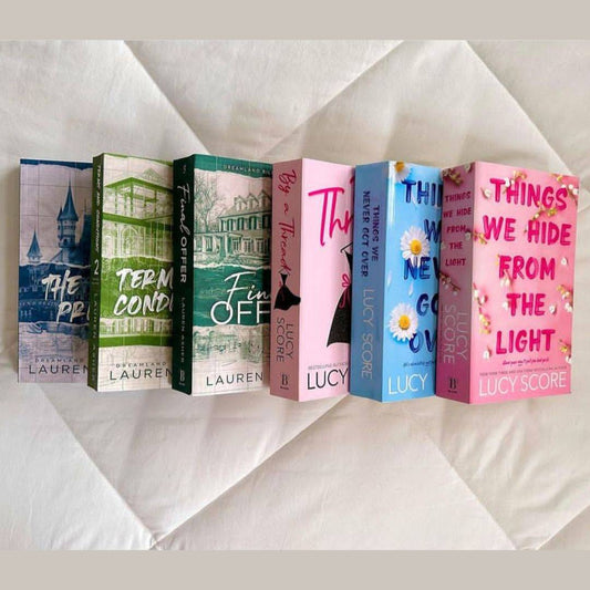 Lauren Asher + Lucy Score books combo