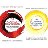 Courage to be Disliked + Courage to be Happy by Ichirou Kishimi &amp; Fumitake Koga