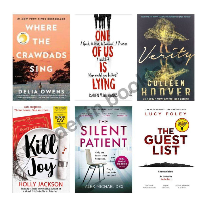 mystery novels set (6 Books)