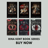 Deception Trilogy + Monster Series by Rina Kent - 6 Books set