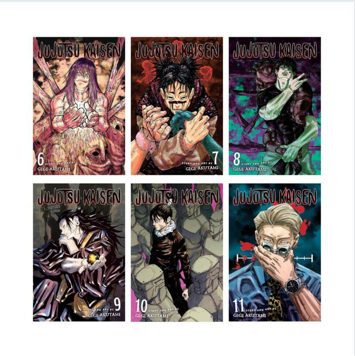 Jujutsu Kaisen vol. 6 to 11