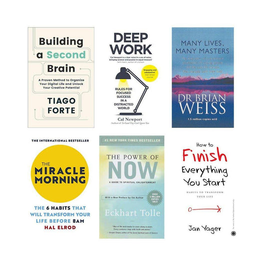 6 best self help books combo - Multiple Authors