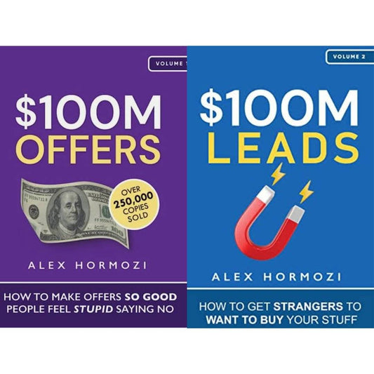 $100M Offers + $100M Leads Books by Alex Hormozi