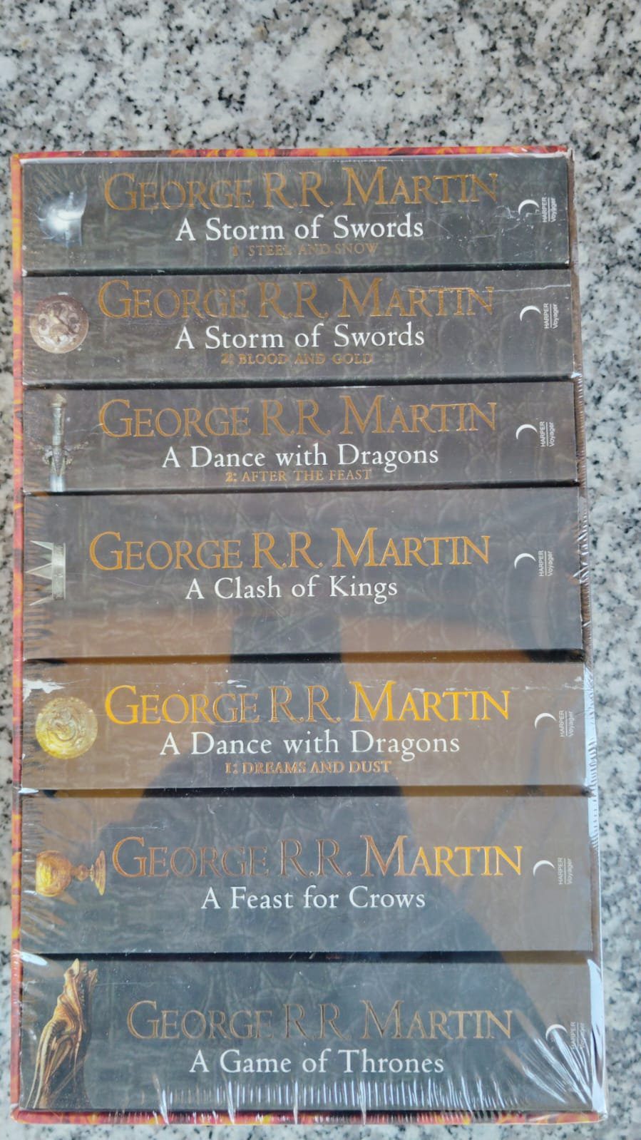 A Song of Ice and Fire Series by George R.R. Martin