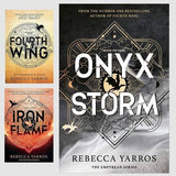 The Empyrean Series by Rebecca Yarros (Fourth Wing + Iron Flame + Onyx Storm)
