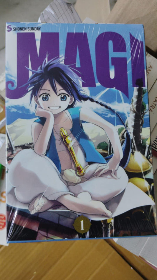 MAGI by Shinobu Ohtaka VOL. 1 TO 4 - English, Paperback