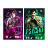 Unhinged + Psycho (Necessary Evils, Book #1 &amp; #2) by Onley James
