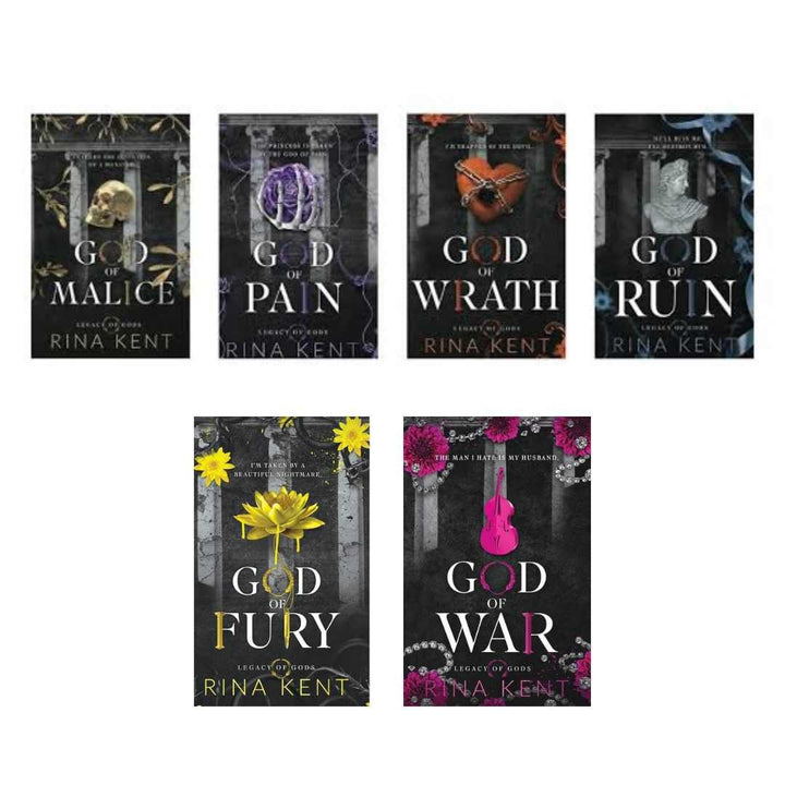 Legacy of God series by Rina Kent - 6 books set (special edition)