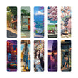 Japanese theme Bookmarks - 10 Different Designs