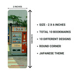 Japanese theme Bookmarks - 10 Different Designs