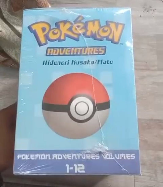 Pokemon Adventures Red &amp; Blue Box Set (Set Includes Vols. 1-12)