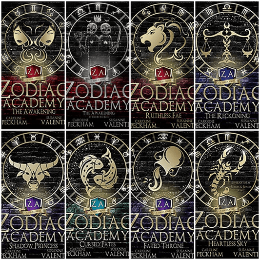 Zodiac Academy Complete Set (8 Books Box - Paperback)