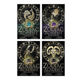Zodiac Academy Books 5, 6, 7, 8 (Cursed Fates + Fated Throne + Heartless Sky + Sorrow and Starlight) by Caroline Peckham