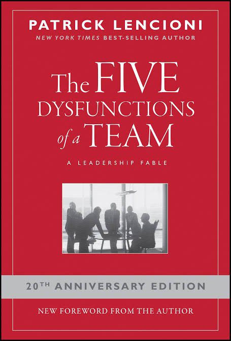 The Five Dysfunctions of a Team Book by Patrick Lencioni