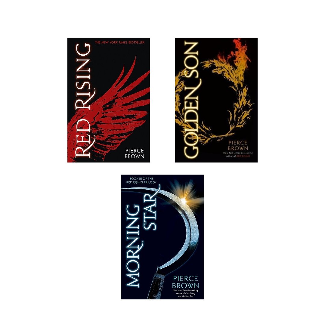 Red Rising Prime Red Rising Trilogy by Pierce Brown (Red Rising + Golden Son + Morning ...