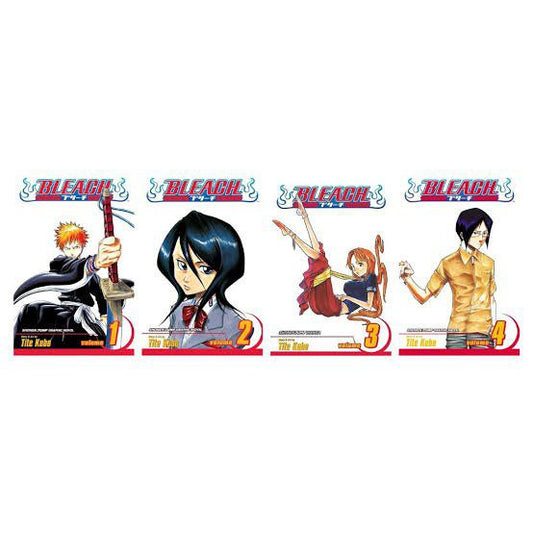 Bleach Manga Box Set Vol 1-4