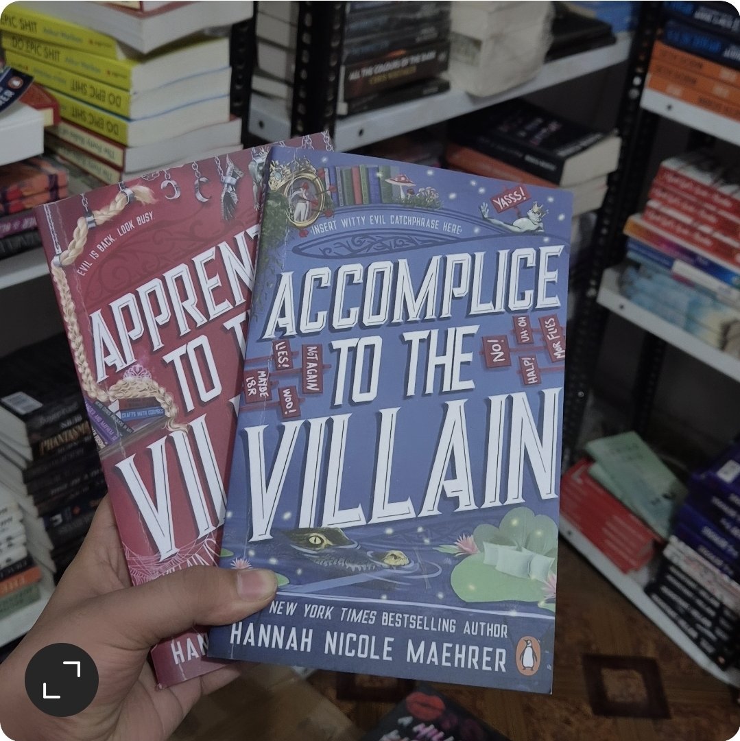 Accomplice to the Villain &amp; Apprentice to the Villain – Hannah Nicole Maehrer Duology Set