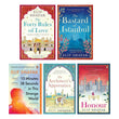 Elif Shafak 5 books combo (Forty Rules of Love + Bastard of Istanbul + 10 Minutes 38 Seconds in this Strong World + The Architect's Apprentice + Honor)