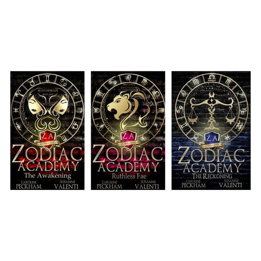 Zodiac Academy 3 Books Set (The Awakening ,Ruthless Fae, The Reckoning)