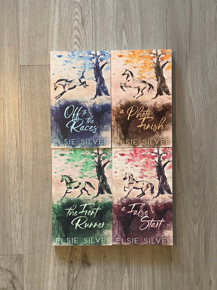 Gold Rush Ranch Series by Elsie Silver (Off to the Races + A Photo Finish + The Front Runner + A False Start | Complete 4 Books Set)