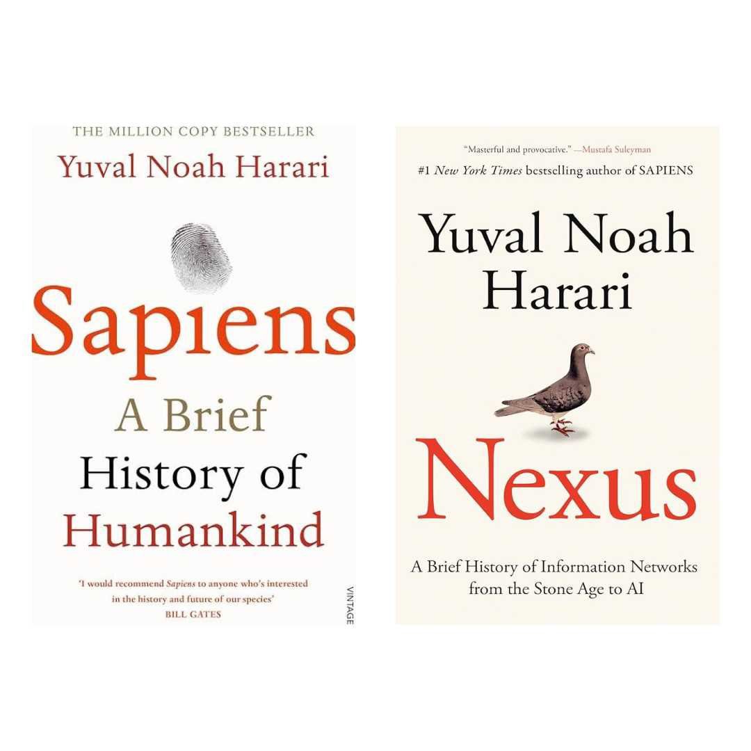 Nexus + Sapiens by Yuval Noah Harari