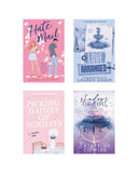 Romance Novel Paperback Combo: 4 Books | Cash on Delivery | Free Bookmarks