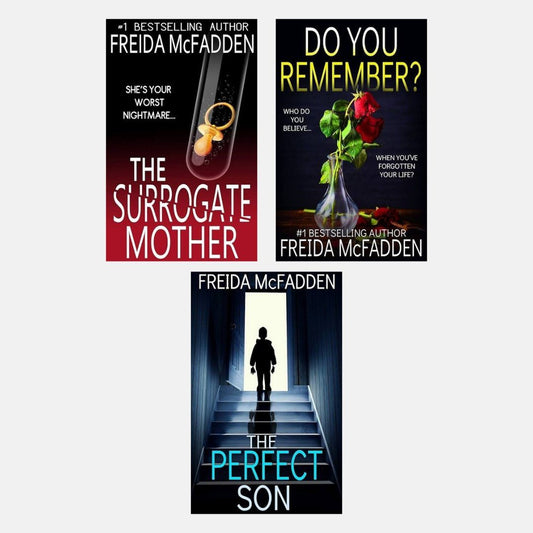 The Surrogate Mother + Do you Remember Me? + The Perfect Son by Freida McFadden
