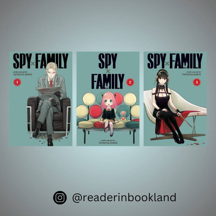 SpyxFamily volume 1, 2 & 3 (English, Paperback)
