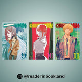 Chainsaw Man, Vol. 9, 10 & 11 Manga by Tatsuki Fujimoto