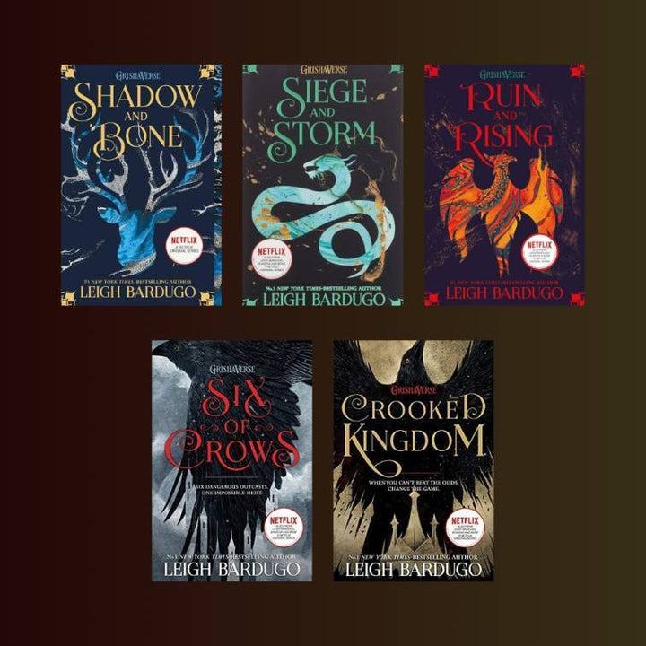 Grishaverse Series 5 Books Set by Leigh Bardugo