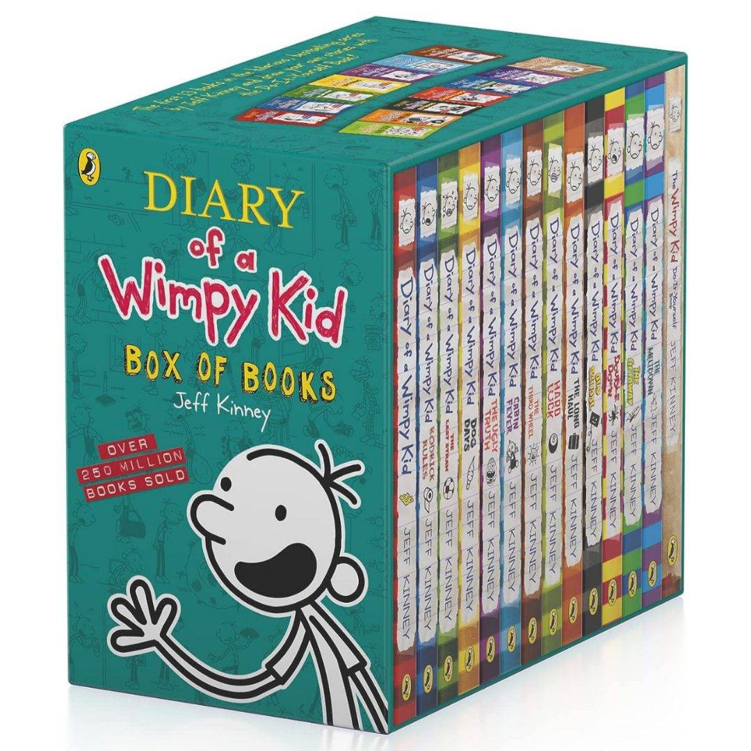 Diary Of A Wimpy Kid Box Set (14 Books)