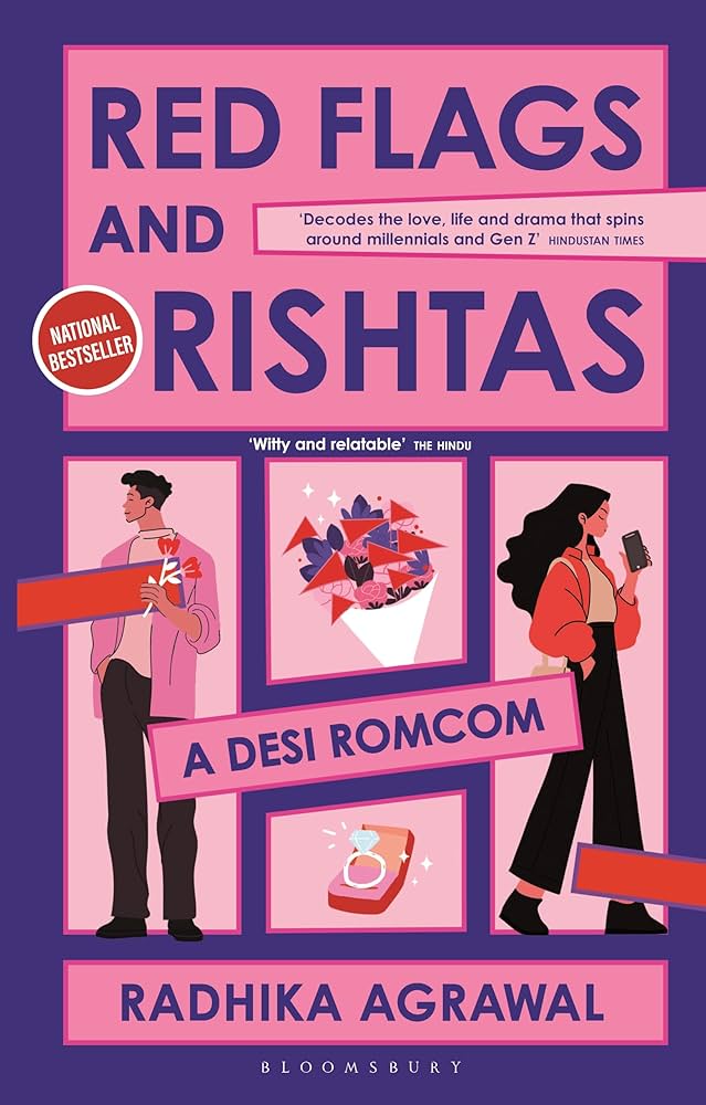 Red Flags and Rishtas by Radhika Agrawal | Desi Romantic Comedy Paperback