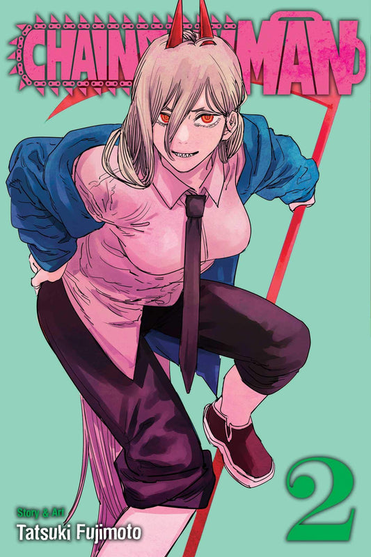 Chainsaw Man, Vol. 2 by Tatsuki Fujimoto (English, Paperback Manga)