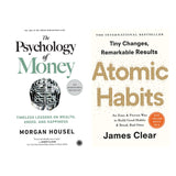 The Psychology Of Money + Atomic Habits (English, Paperback)