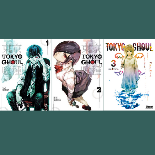 Tokyo Ghoul Volume 1, 2 and 3 (English, Paperback)