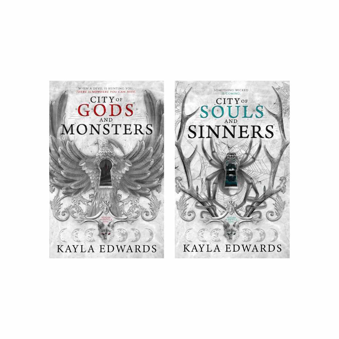 House of Devils Series by Kayla Edwards (City of Gods and Monsters, City of Souls and Sinners) – Dark Fantasy Romance Duology