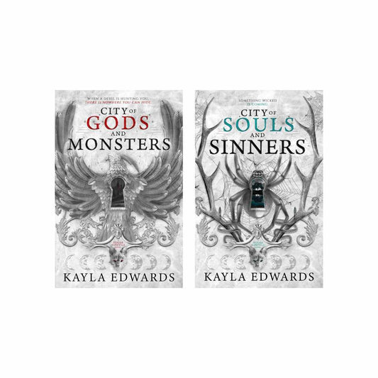 House of Devils Series by Kayla Edwards (City of Gods and Monsters, City of Souls and Sinners) – Dark Fantasy Romance Duology