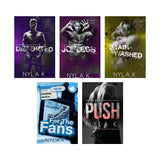 Nyla K. Book Combo (Set of 5) – Distorted, Jobless, Brainwashed, For the Fans & Push | Dark MM Romance Collection