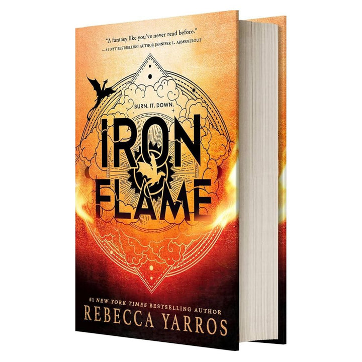 Iron Flame (The Empyrean, #2) by Rebecca Yarros - Hardcover