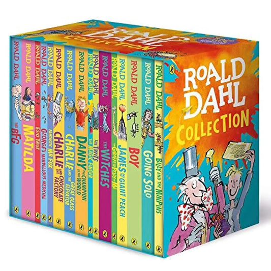 Roald Dahl Collection – Complete 16 Book Box Set | Classic Children’s Stories