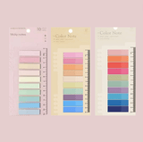 10 Pack multi-coloured sticky notes - (1000 pcs)