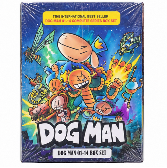 Dog Man 15-Book Collection – Dav Pilkey | Illustrated Children's Graphic Novels