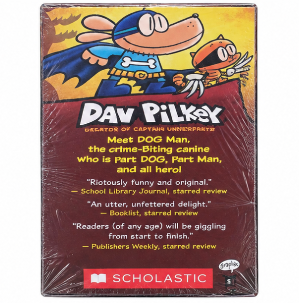 Dog Man 15-Book Collection – Dav Pilkey | Illustrated Children's Graphic Novels