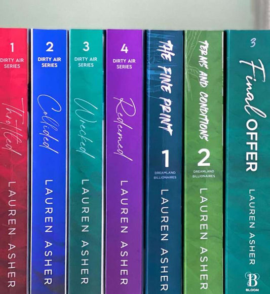 dirty air series + dreamland billionaire series