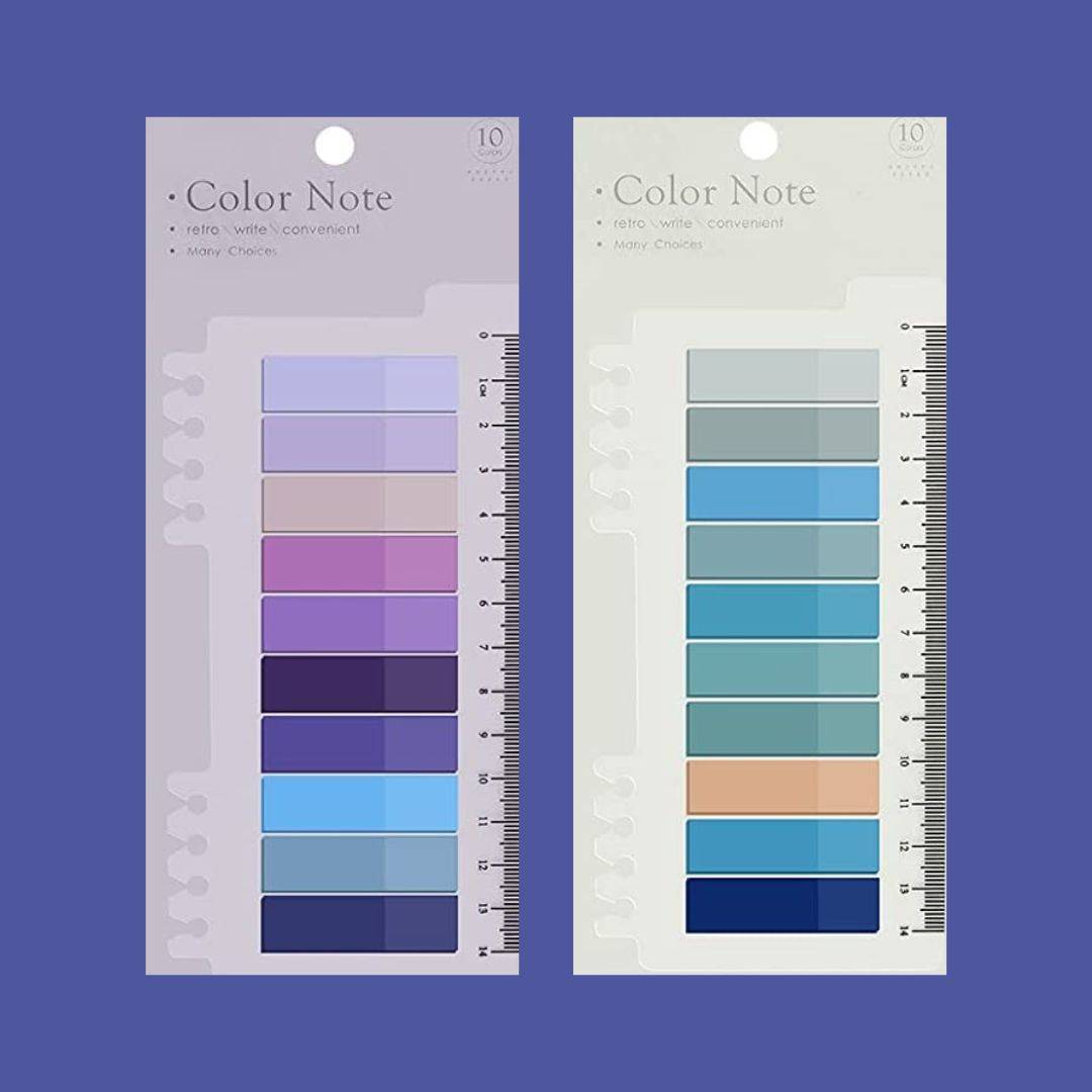 20 Packs multi-coloured sticky notes (2000 pcs)