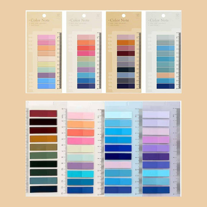 Multi-coloured sticky note - doted (100 Pcs/Pack)