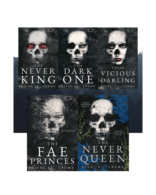 Vicious Lost Boys Complete 5-Book Series Set by Nikki St. Crowe (Paperback Collection)
