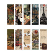 Set of 10 Retro Vintage Bookmarks for Book Lovers - Reader in Bookland